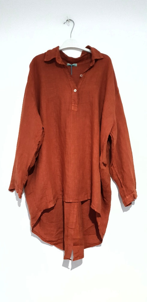 Boyfriend shirt linen