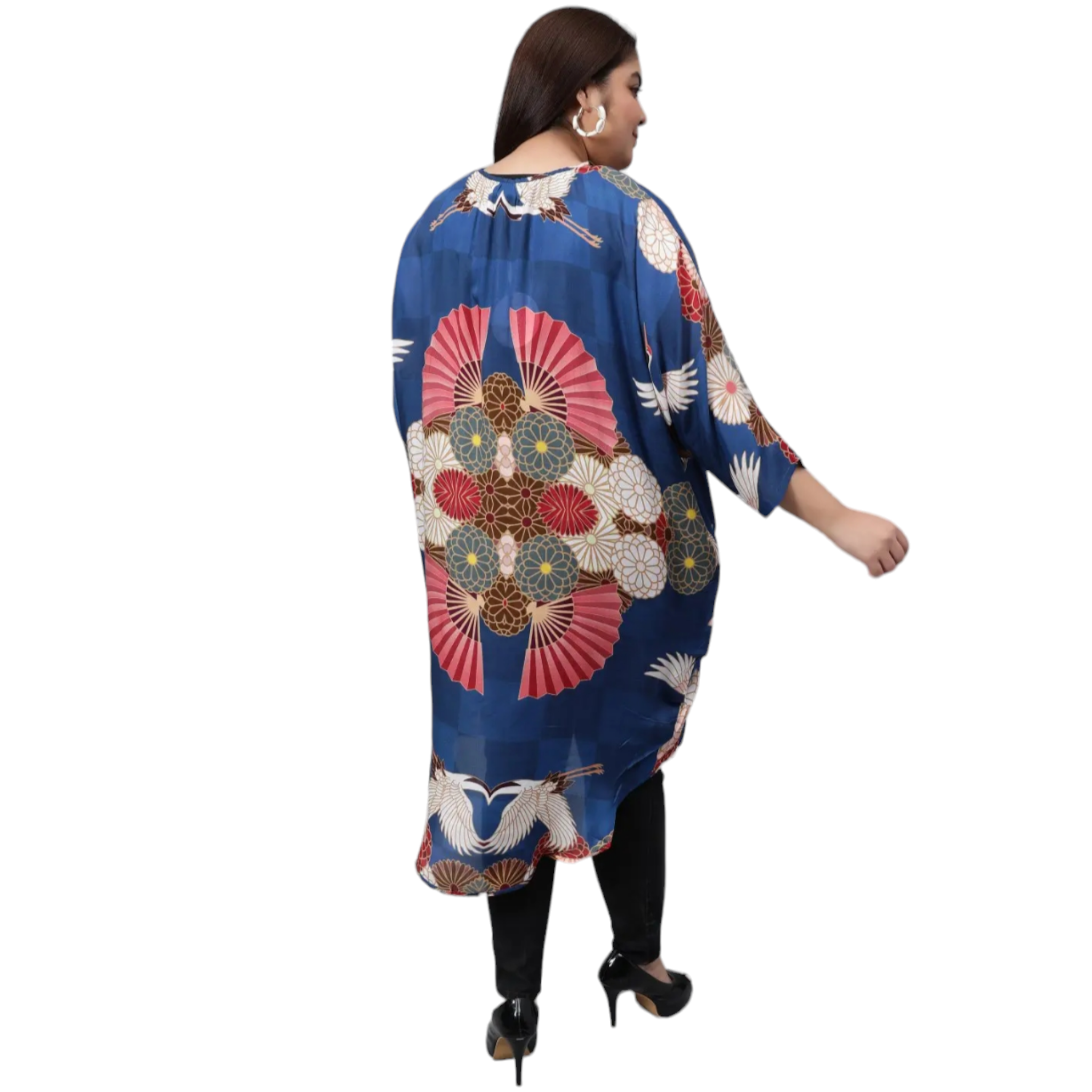 Japanese Navy Modal kimono