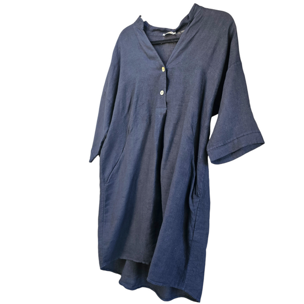 Oversized Linen Top