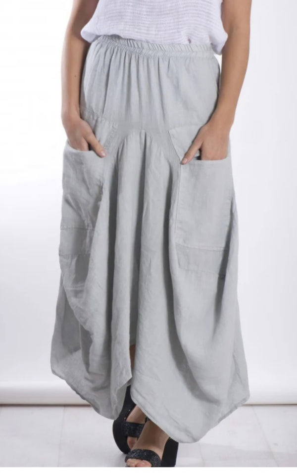 Harem skirt linen Frederic