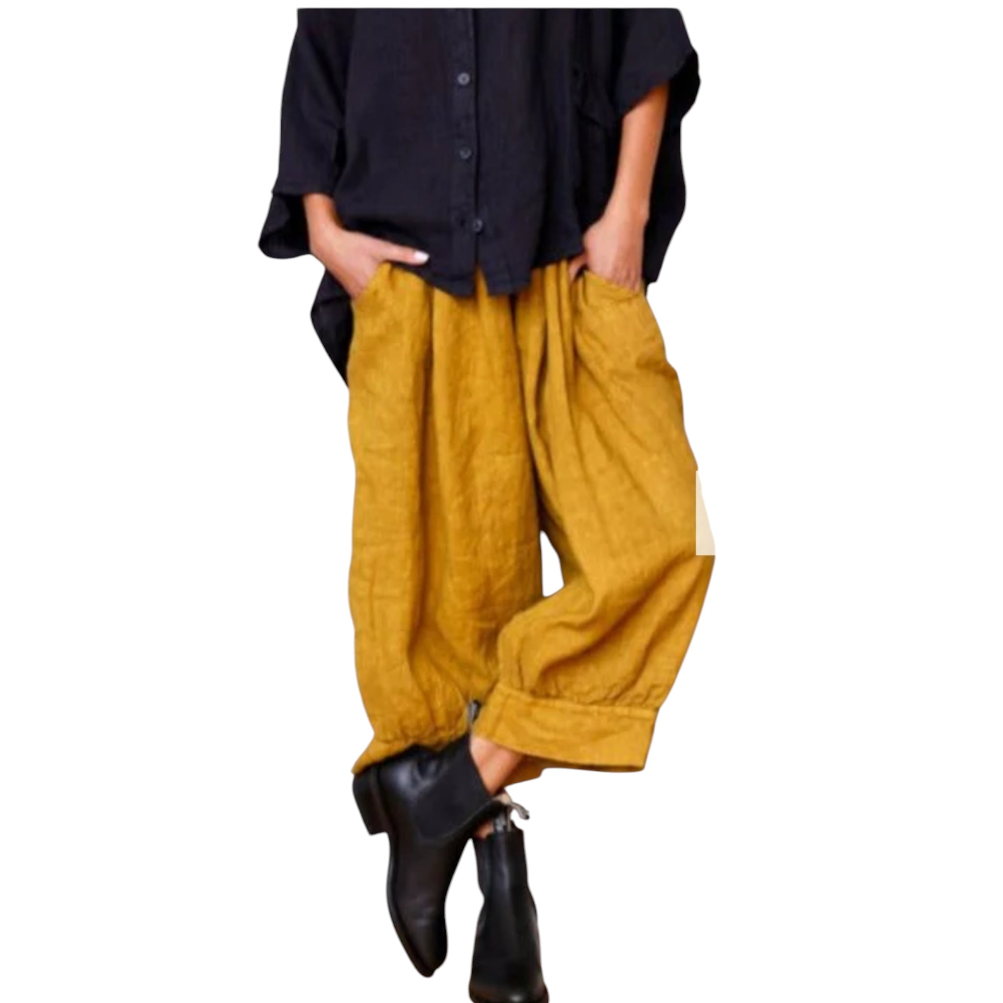 Desi linen pants